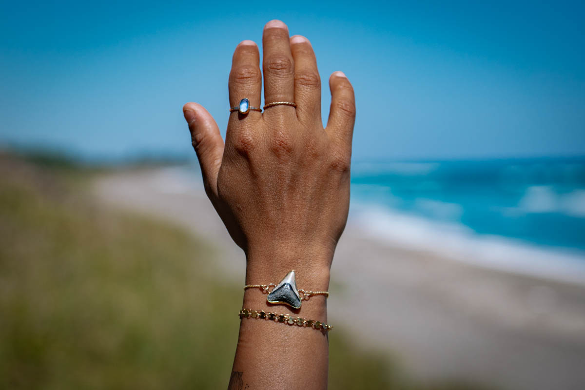 Custom Adjustable Shark Tooth Bracelet - Image 3