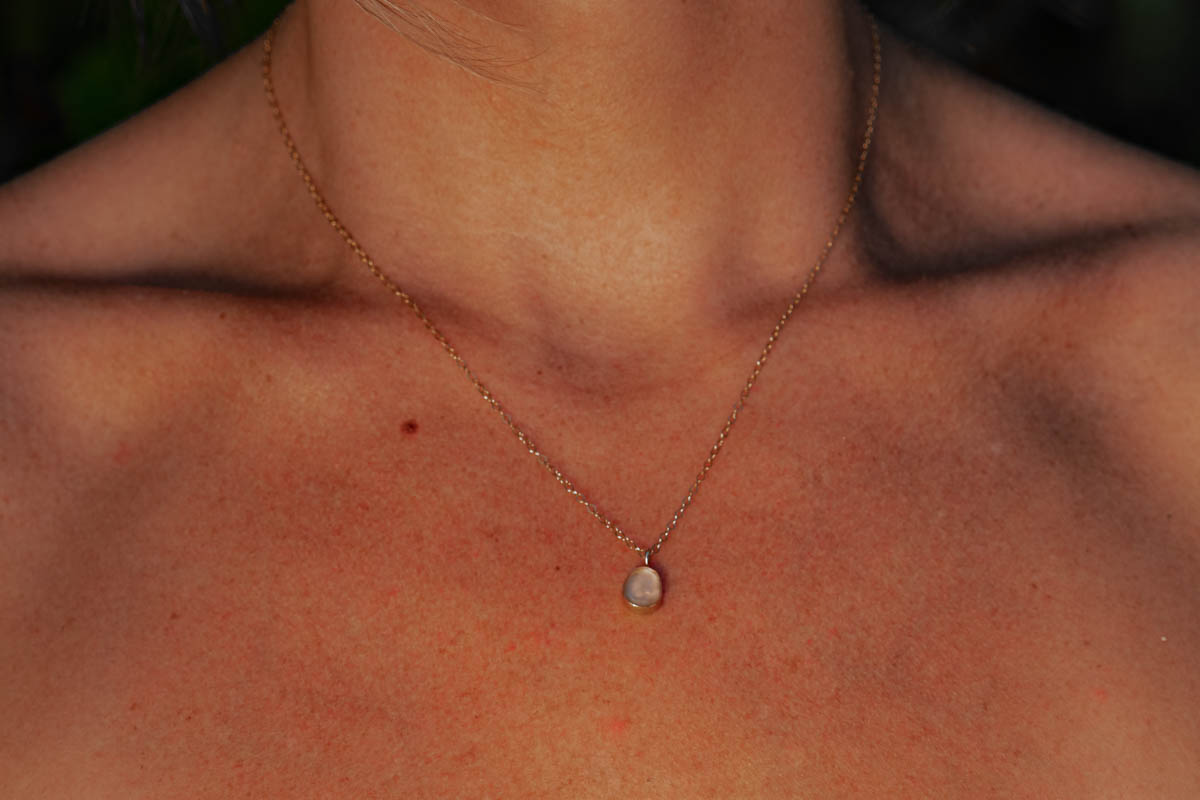 Custom Sea Glass Necklace - Image 2