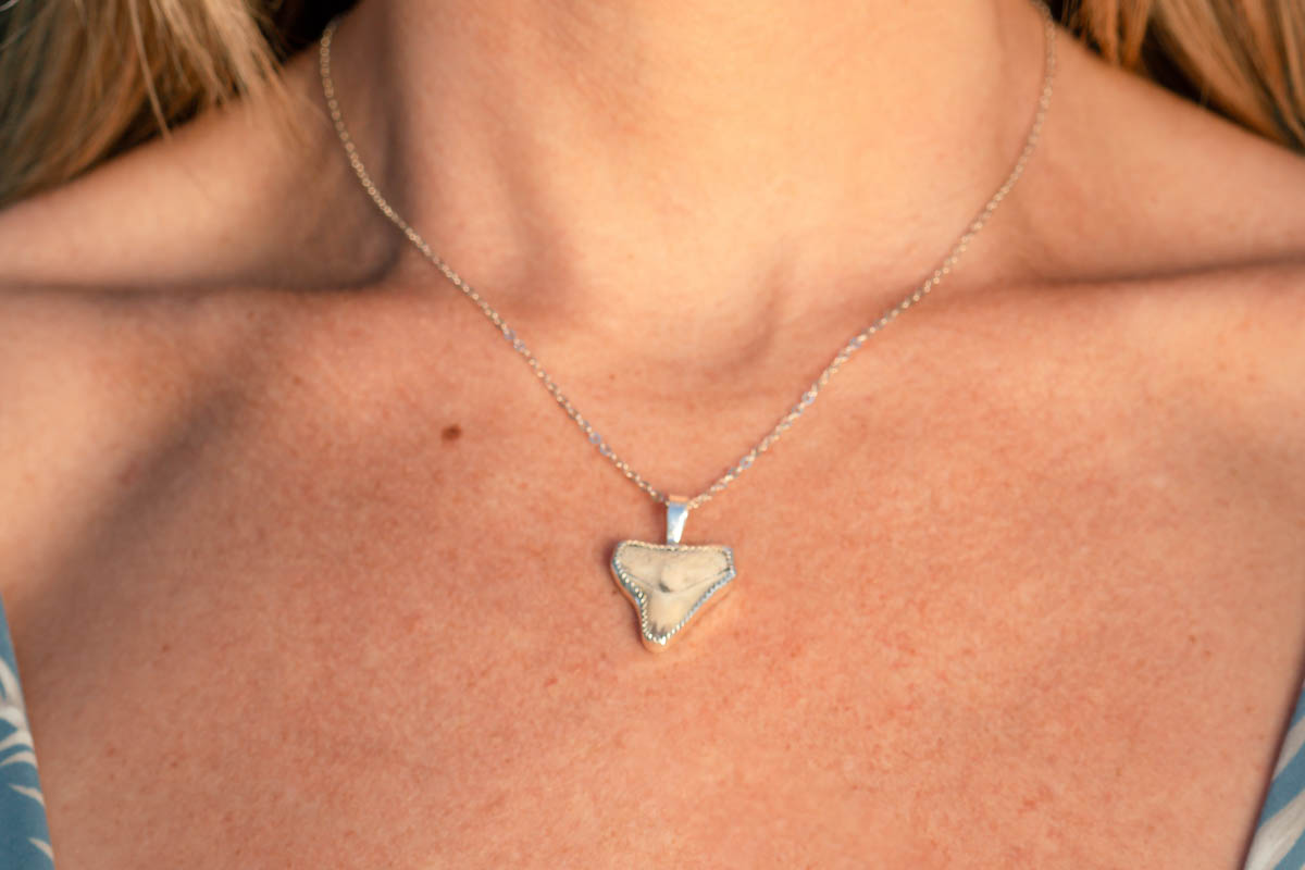 Custom Shark Tooth Necklace - Image 6